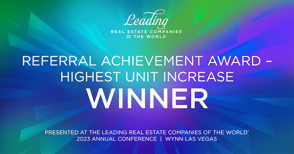 Referral Achievement Award